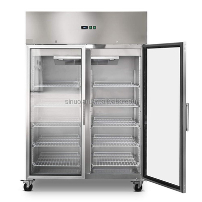 New Commercial Refrigerator Equipment Vertical 3 Door Vertical Refrigerator Chiller For Hotel Kitchen