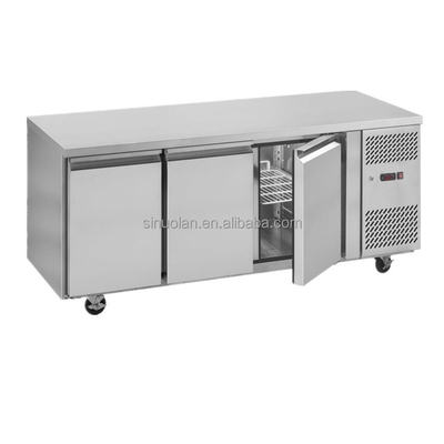 Commercial Food Refrigeration Kitchen Under Counter Refrigerator Undercounter Fridge Restaurant Refrigerated Chiller