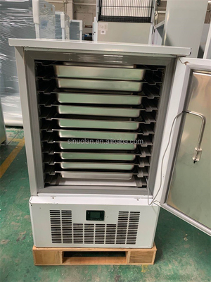 Commercial 3/5/10/15 Trays Fast Freezing Small Blast Freezer Chiller Refrigeration Machine Blast Shock Freezer Meat Cabinet