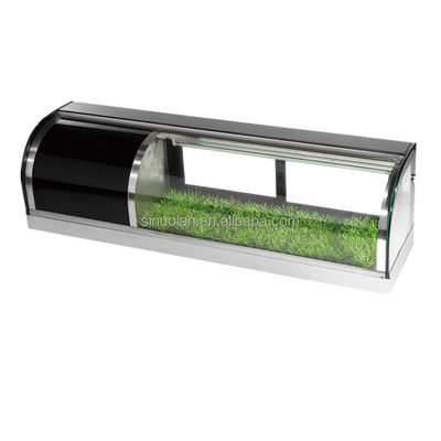 Counter Top Commercial Refrigerator Sushi Refrigerator Sushi Showcase Display Refrigeration Display Mini Sushi Bar Chiller