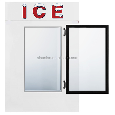 Indoor / Outdoor Fridge Freezer Ice Storage Freezer Ice Cube Bagged Deep Freezer For Sale