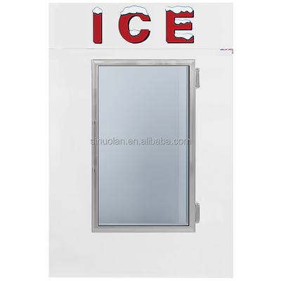 Indoor / Outdoor Fridge Freezer Ice Storage Freezer Ice Cube Bagged Deep Freezer For Sale