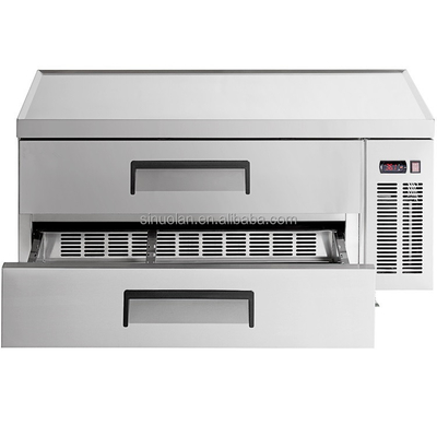 Commercial Chef Base Refrigerator With Drawers Chef Base Refrigerators Chiller Refrigerated Chef Base Freezer