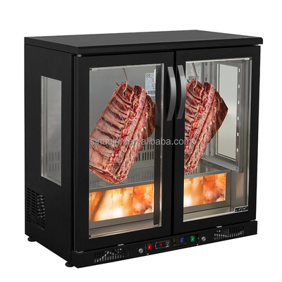 SINUOLAN Factory Commercial Dry Ager Meat Refrigerator Glass Door Age Meat Aging Customized Size Available