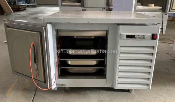 SINUOLAN Meat Blast Freezer Beef Chicken Fish Blast Chiller Freezer Deep Frozen Machine For Sale