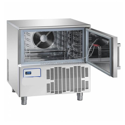 SINUOLAN Meat Blast Freezer Beef Chicken Fish Blast Chiller Freezer Deep Frozen Machine For Sale