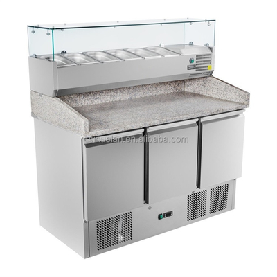 Small Deep Freezer Salad Bar Stand Benchtop Undercounted Under Counter Refrigerators Fridge Table
