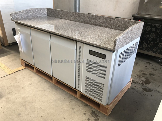 Salad Bar Counter Design Counter Chiller Pizza Display/Bar Preparation Sandwich Table Kitchen Refrigeration Equipment