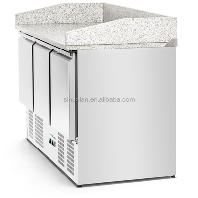 Restaurant Prep Table Refrigerator Salad Bar Salad Fridge Pizza Kitchen Refrigerators