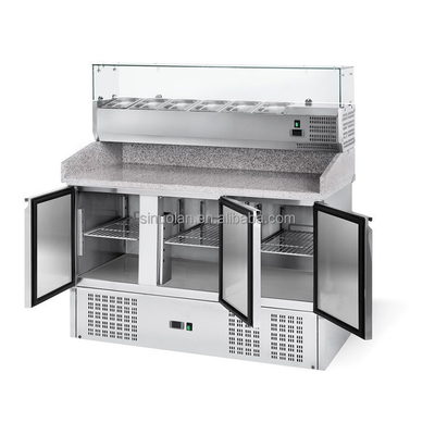 Prep Tables & Units Saladette Refrigerator Salad Counter Salad Bar Refrigerator Thermostat