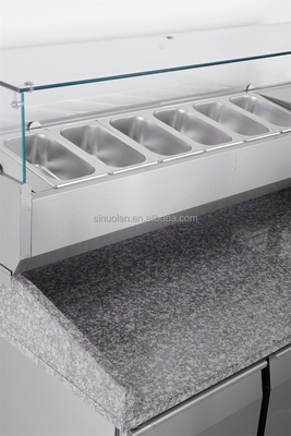 Prep Tables & Units Saladette Refrigerator Salad Counter Salad Bar Refrigerator Thermostat