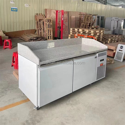 Hotel Supply Commercial Refrigerated Pizza Prep Table Refrigeration Equipment