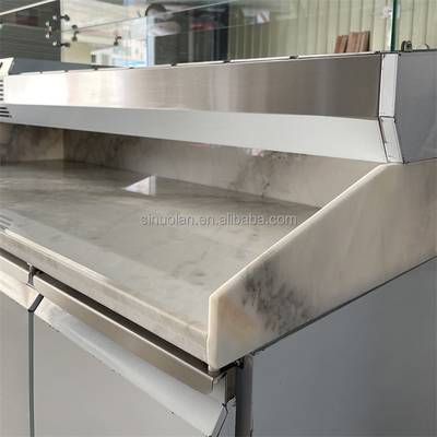 Pizza Cabinet Dispenser Commercial Pizza Salad Freeze Workbench Refrigerator Fruit Salvage Cabinet