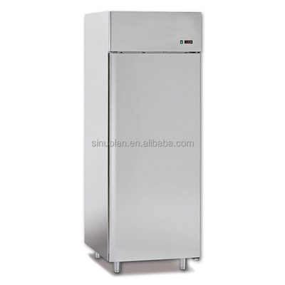 2023 Hot Sale Stainless Steel Top Upright Freezer Fridge Kitchen Use one Door Refrigerator For Home