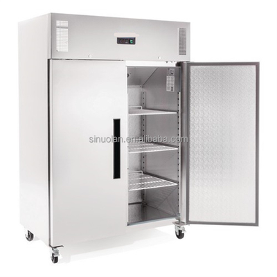 2023 Hot Sale Stainless Steel Top Upright Freezer Fridge Kitchen Use one Door Refrigerator For Home