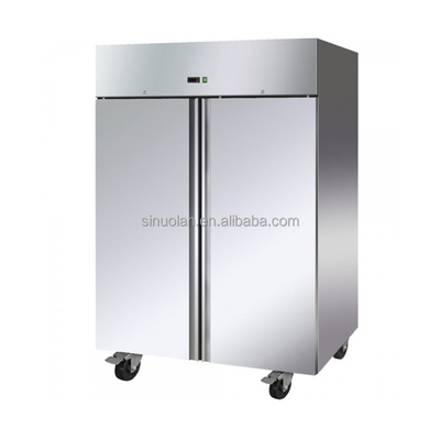 Commercial Refrigerator Four Doors Double Temperature Vertical Air-cooled Fresh-keeping Refrigerator Restaurant Kitchen Freezer