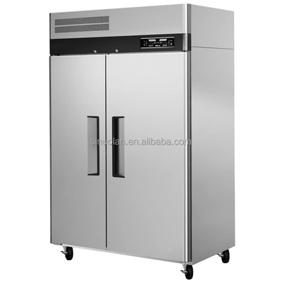 SINUOLAN Commercial 3 Door Refrigerator Stainless Steel Kitchen Refrigerator Double Temperature Freezer Vertical