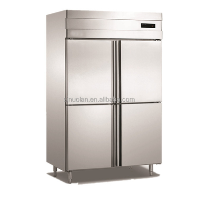 High Quality 2 Door 6 Door Upright Commercial Refrigerator /stainless Steel Kitchen Industrial Upright Chiller