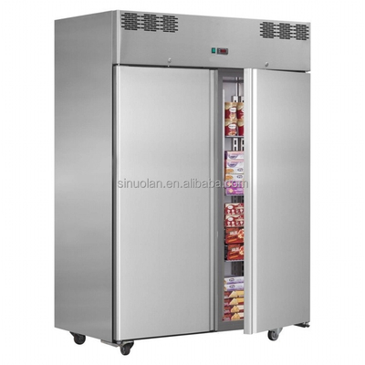 High Quality 2 Door 6 Door Upright Commercial Refrigerator /stainless Steel Kitchen Industrial Upright Chiller
