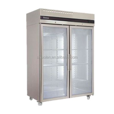 Large Capacity Frost Free Upright Commercial Fridge And Freezer 1000L Combo Reach In Refrigerator For Restaurant Kitchen