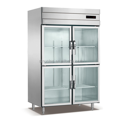 Commercial Reach-in Vertical Freezer -4 to 50F Frost Free Upright Ventilated RefrigerationRefrigerator For Hotel Restaurant