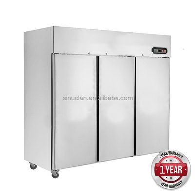 Commercial Reach-in Vertical Freezer -4 to 50F Frost Free Upright Ventilated RefrigerationRefrigerator For Hotel Restaurant
