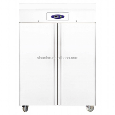 1400-1500L Lager Size Triple Door Fan Cooling Frost Free Stainless Standing Chiller/freezer For Catering Kitchen