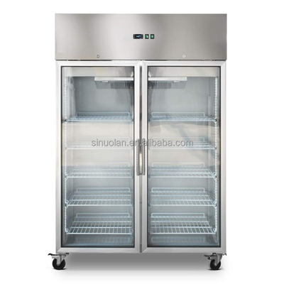 Centigrade Stainless Deep Freezing Commercial Kitchen Upright Standing Freezer