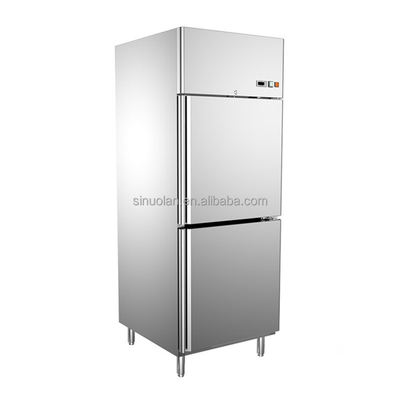Stainless Steel Freezer Fridge 2 Door Commercial Refrigerator One Door Display Fridge Upright Cooler
