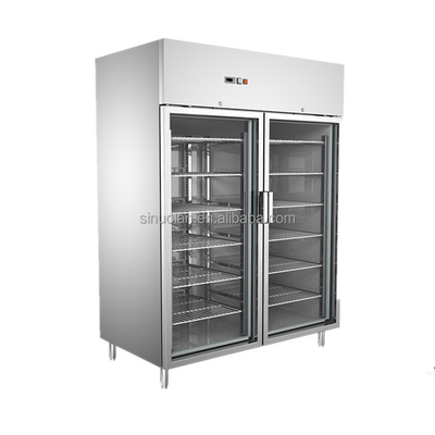 Kitchen Appliances Fridge Stainless Steel Refrigerators 2 Door Upright Chiller Freezer