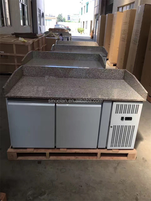 Salad Bar Small Counter Work Table Used Subway Sandwich Prep Table Refrigerated Pizza Refrigerator With Marble Top Buffet Sale