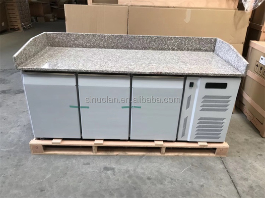 Salad Bar Small Counter Work Table Used Subway Sandwich Prep Table Refrigerated Pizza Refrigerator With Marble Top Buffet Sale