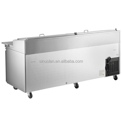 Commercial Restaurant Under Counter Refrigerators Fridge Table Sandwich Pizza Prep Table Freezer Display Salad Bar Counter