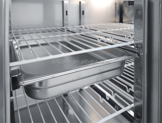 Factory Price Salad Bar Cooler Containers Industrial Refrigerator Drawer Under Counter Freezer Pizza Display Keep Fresh Fridge