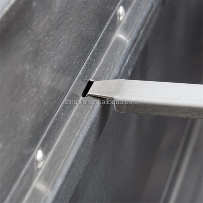 SS304 Stainless Steel Ventilated Cooling Kitchen Refrigerator Pizza Prepare Counter Fridge With Drawers
