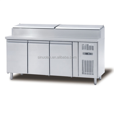 Air Cooling Preparation Refrigerator Toppings Pizza Fridge Freezer