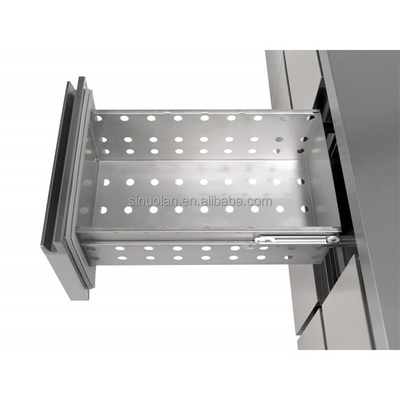 3 Drawers Stainless Steel Commercial Undercounter Fridge / Workbench Chiller /under Bar Refrigerator