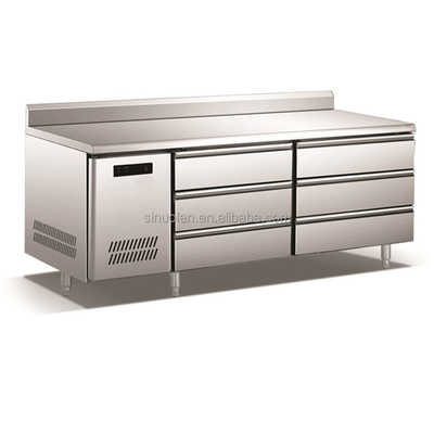 Rapid Food Prep Catering Refrigerated Salad Pizza Fridge Counter Solutions