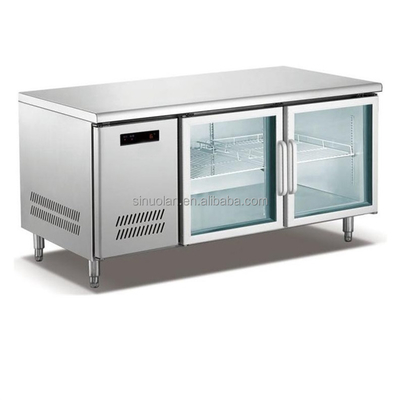 Hotel Equipment Under Counter Refrigerator /refrigerated Counter Top Salad Bar /work Table Refrigerator Freezer
