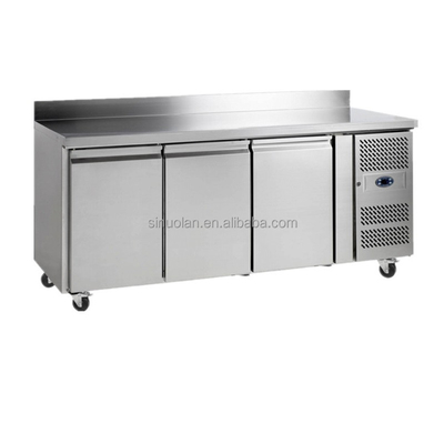 Hotel Equipment Under Counter Refrigerator /refrigerated Counter Top Salad Bar /work Table Refrigerator Freezer