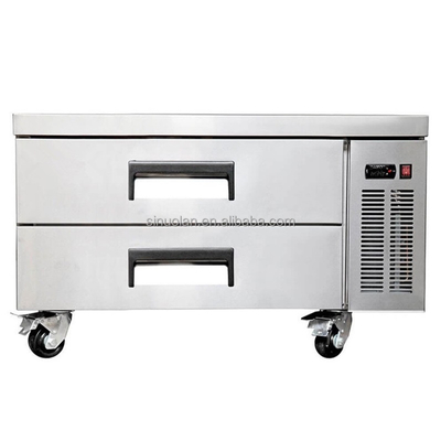 American Style Chef Base Refrigerator with Drawers Medicine Base Commercial Drawer Refrigerated Chef Base