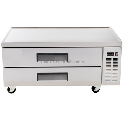 Factory Supply 2 Drawer Refrigerated Chef Base Fridge Drawer Refrigerator