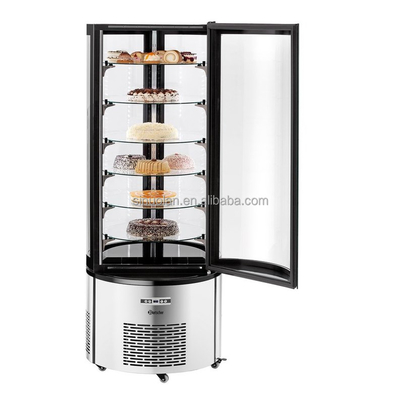 Vertical Cake Display Refrigerator Chiller Desert Showcase Cake Display Fridge