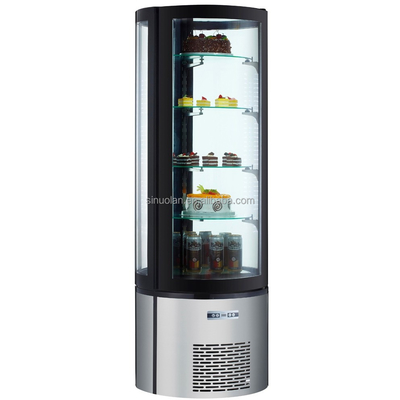 Vertical Cake Display Refrigerator Chiller Desert Showcase Cake Display Fridge