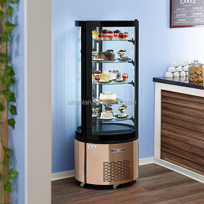 Vertical Cake Display Refrigerator Chiller Desert Showcase Cake Display Fridge