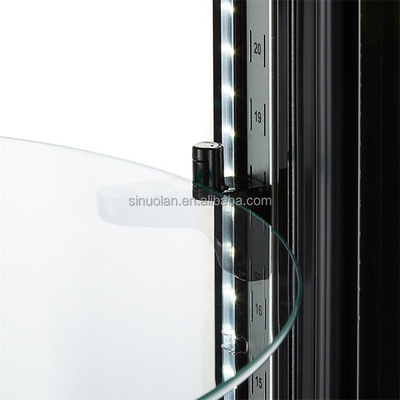 Rotating Shelf Cake Display Fridge Round Cake Display Cooler Round Design Refrigerated Rotating Cake Display
