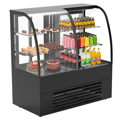 Bakery Case Display Refrigerated Table Cake Cabinet Freezer Display Door Manufacturer Refrigerator Cake Display Case