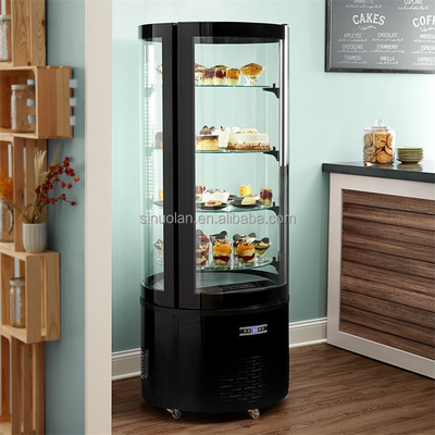 Top Quality Commercial Display Cake Refrigerator Showcase Bakery Glass Display Bakery Cooler Chiller