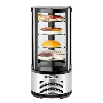Four Layer Cake Display Fridge Factory Price For Bakery Refrigerator Cake Dessert Display