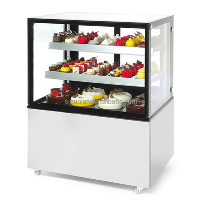 Showcase Cake Case Display Refrigerator Showcase Refrigeration Bakery Glass Fridge Display Chiller Chocolate Chiller